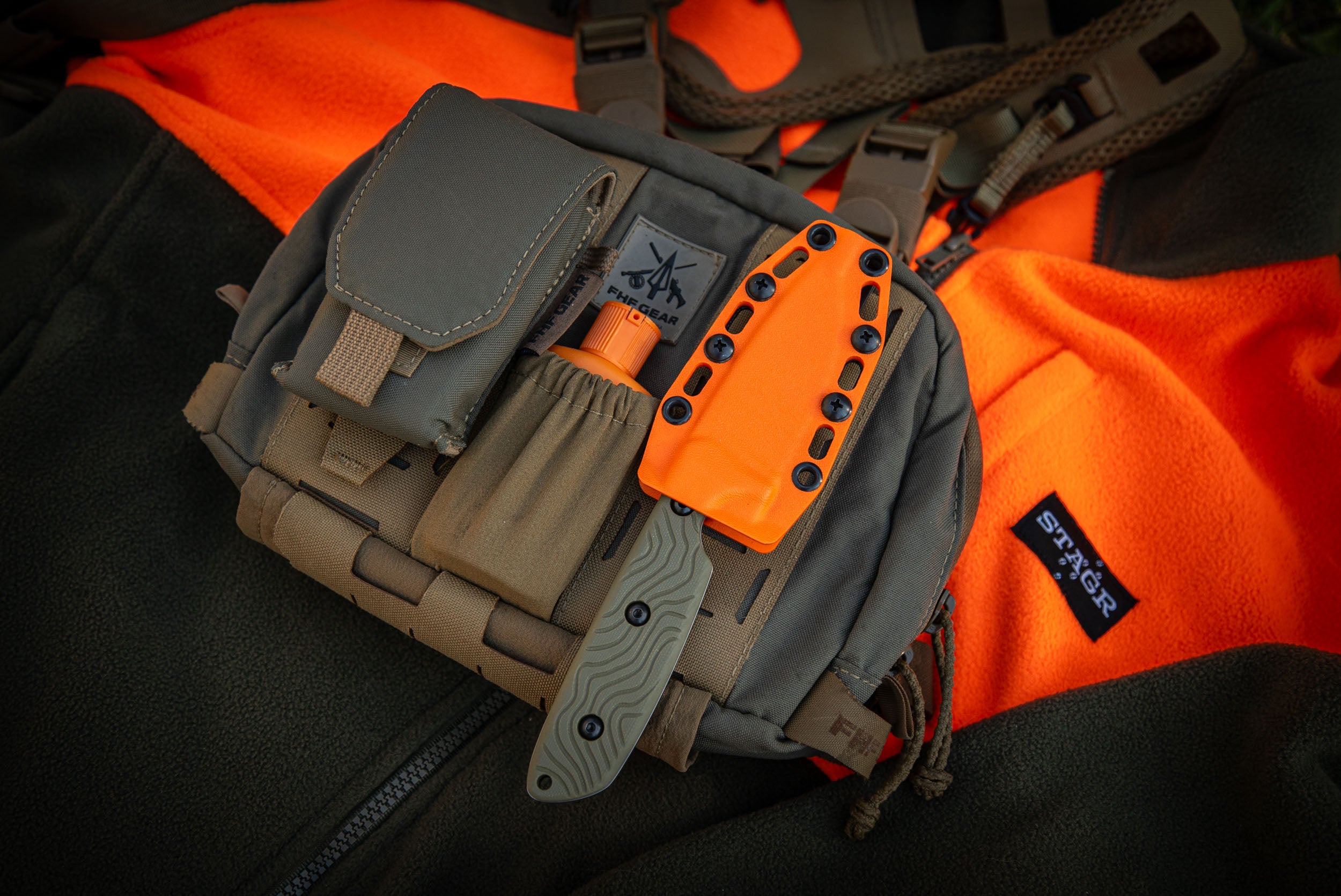 MOLLE Clip - Rugged Locking Clip For Kydex Sheath