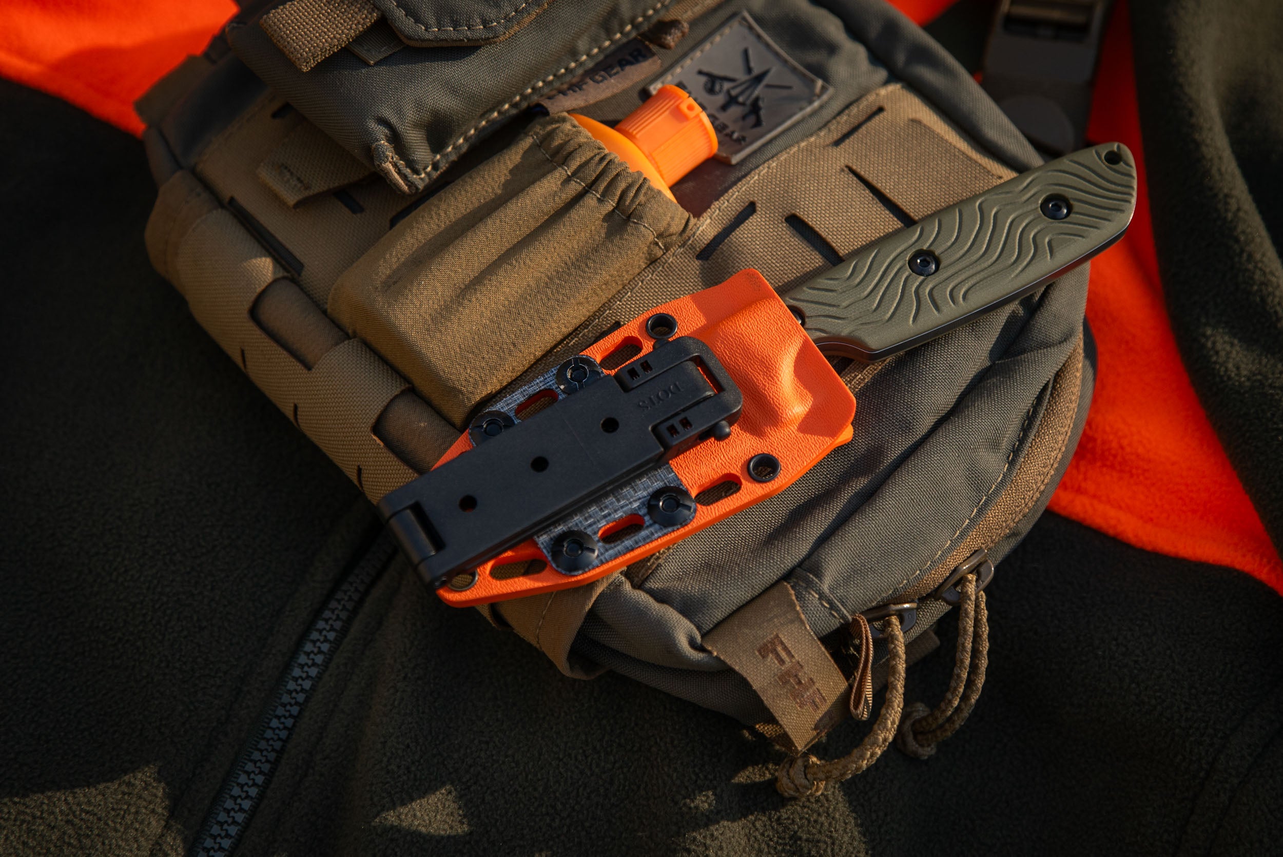 MOLLE Clip - Rugged Locking Clip For Kydex Sheath