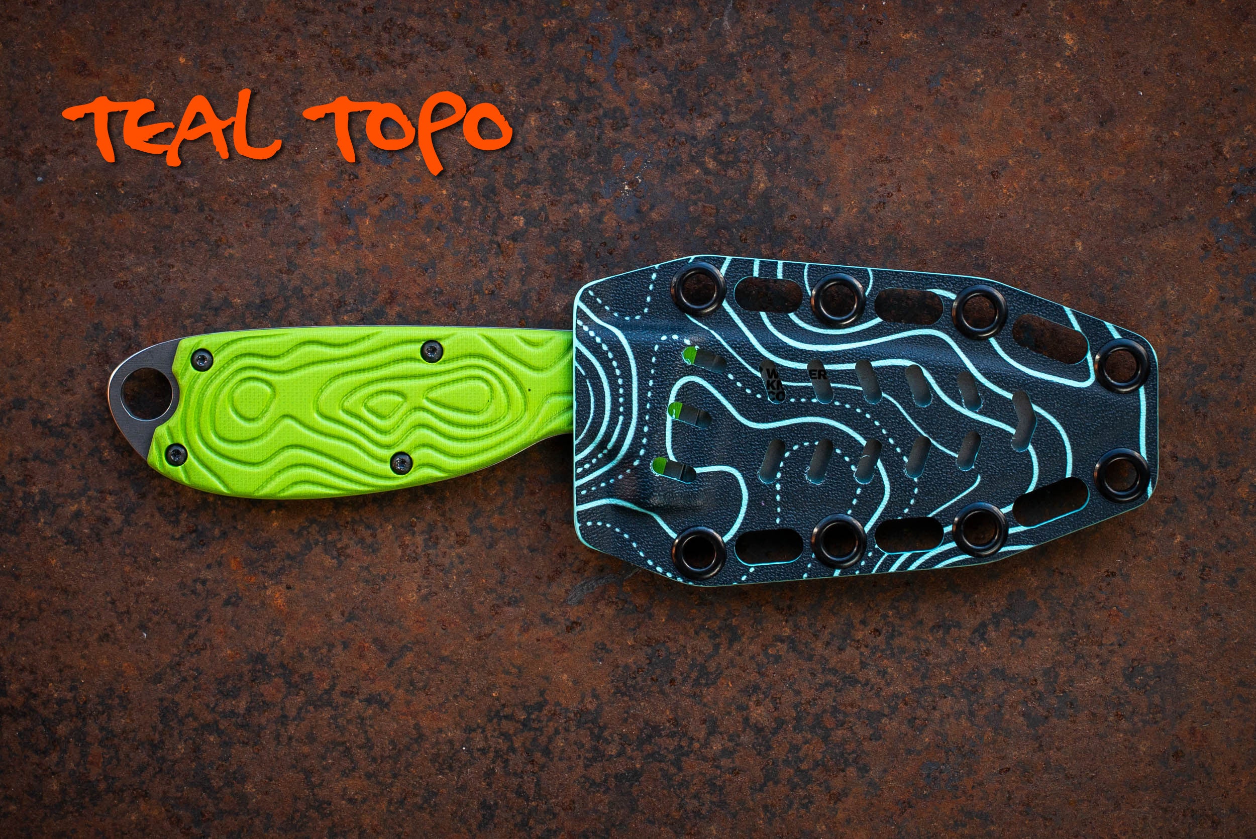 TEAL TOPO