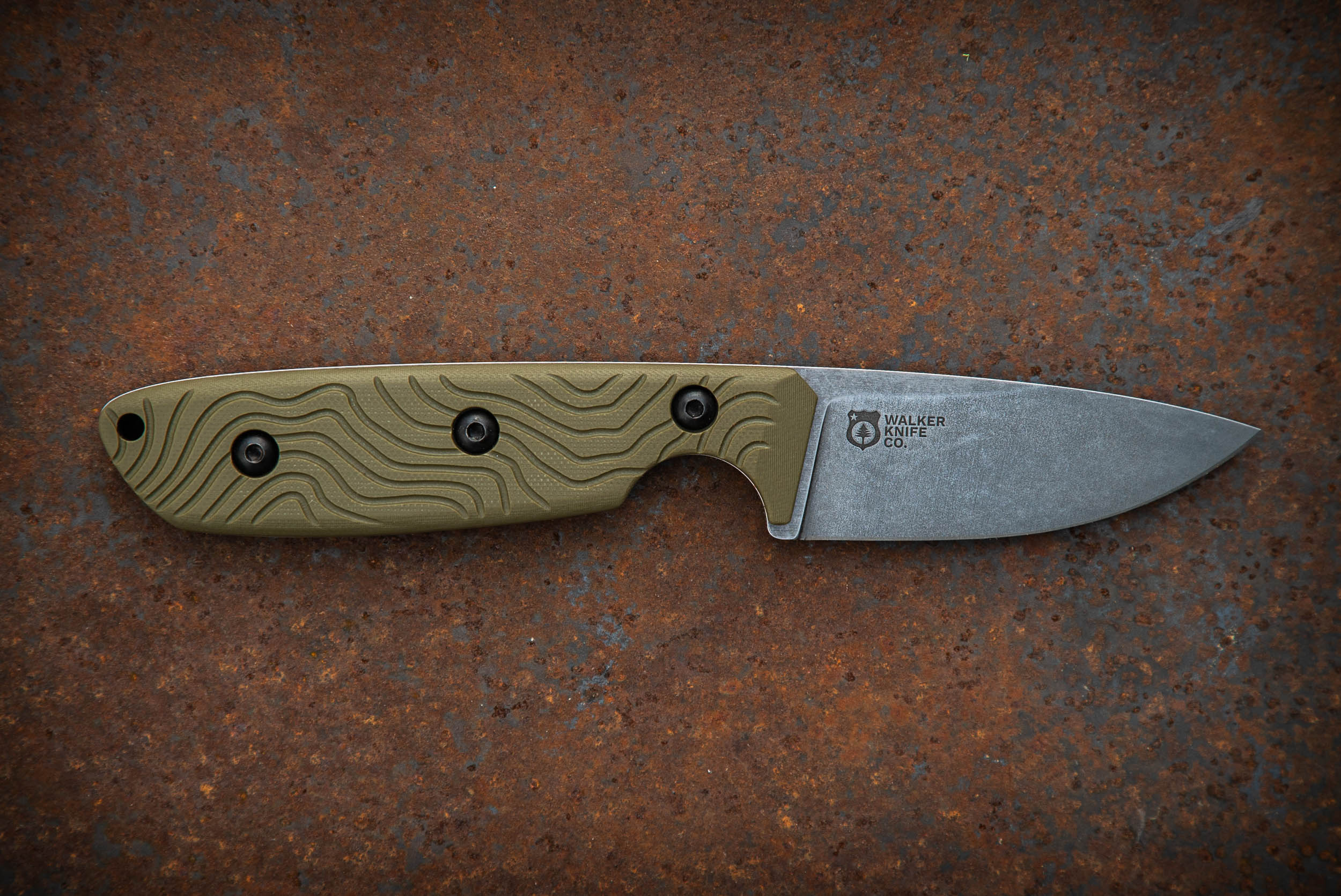 The Wayfinder - OD Green w/ Hunter Orange Kydex Sheath