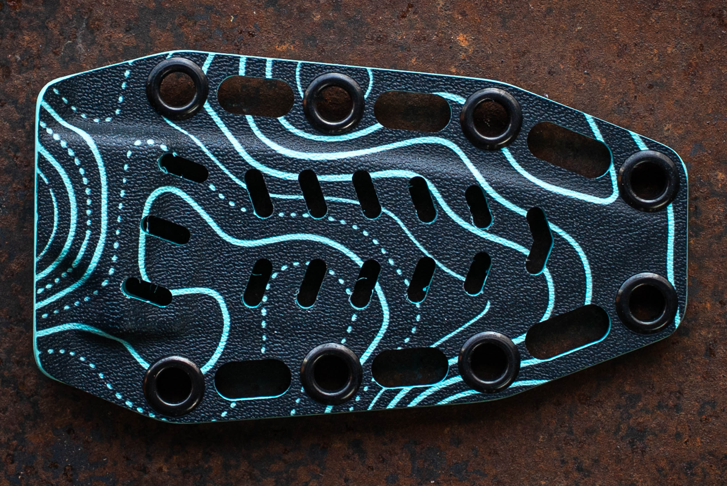 TEAL TOPO