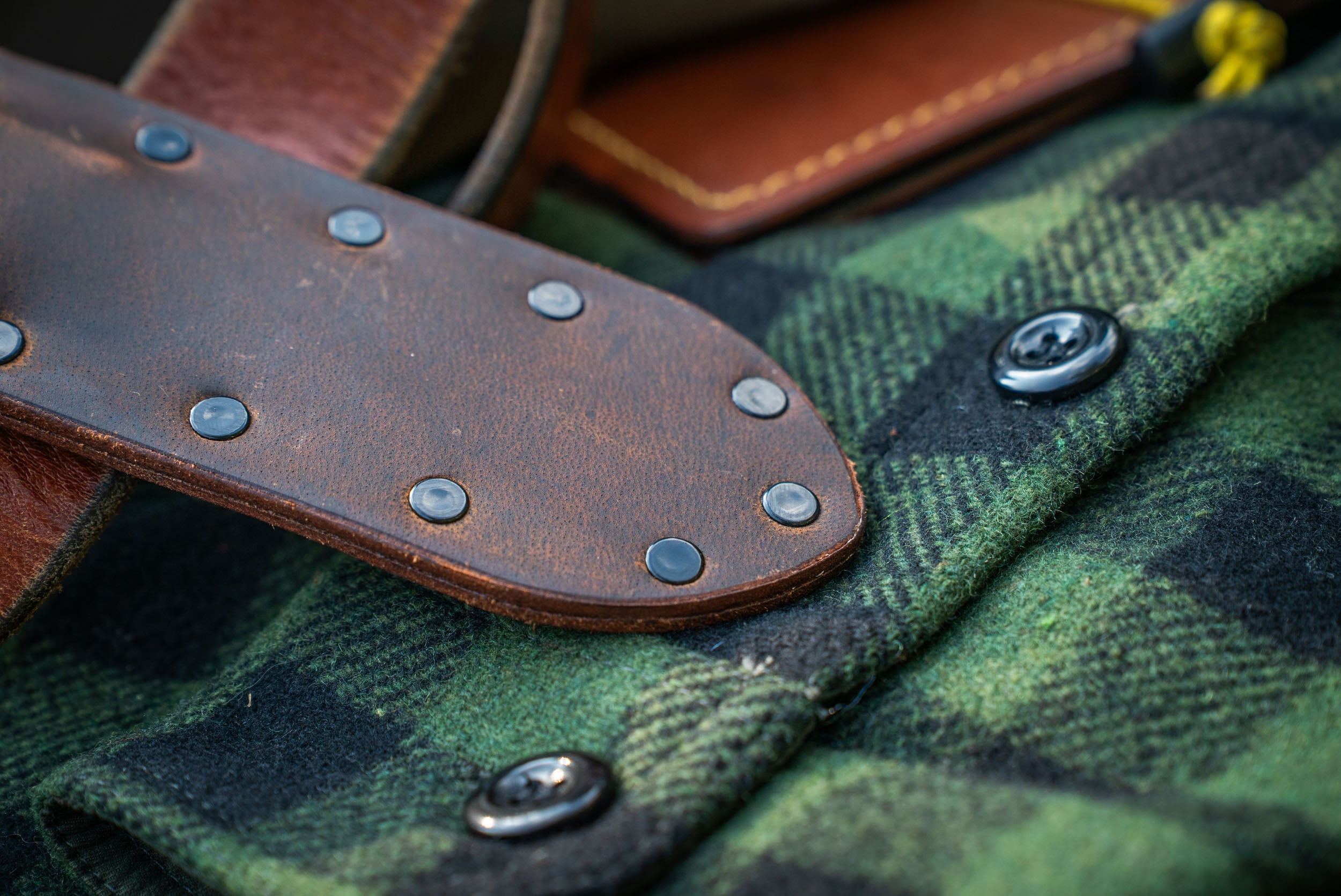 Tracker Leather Sheath – Handcrafted by Badger Claw Outfitters