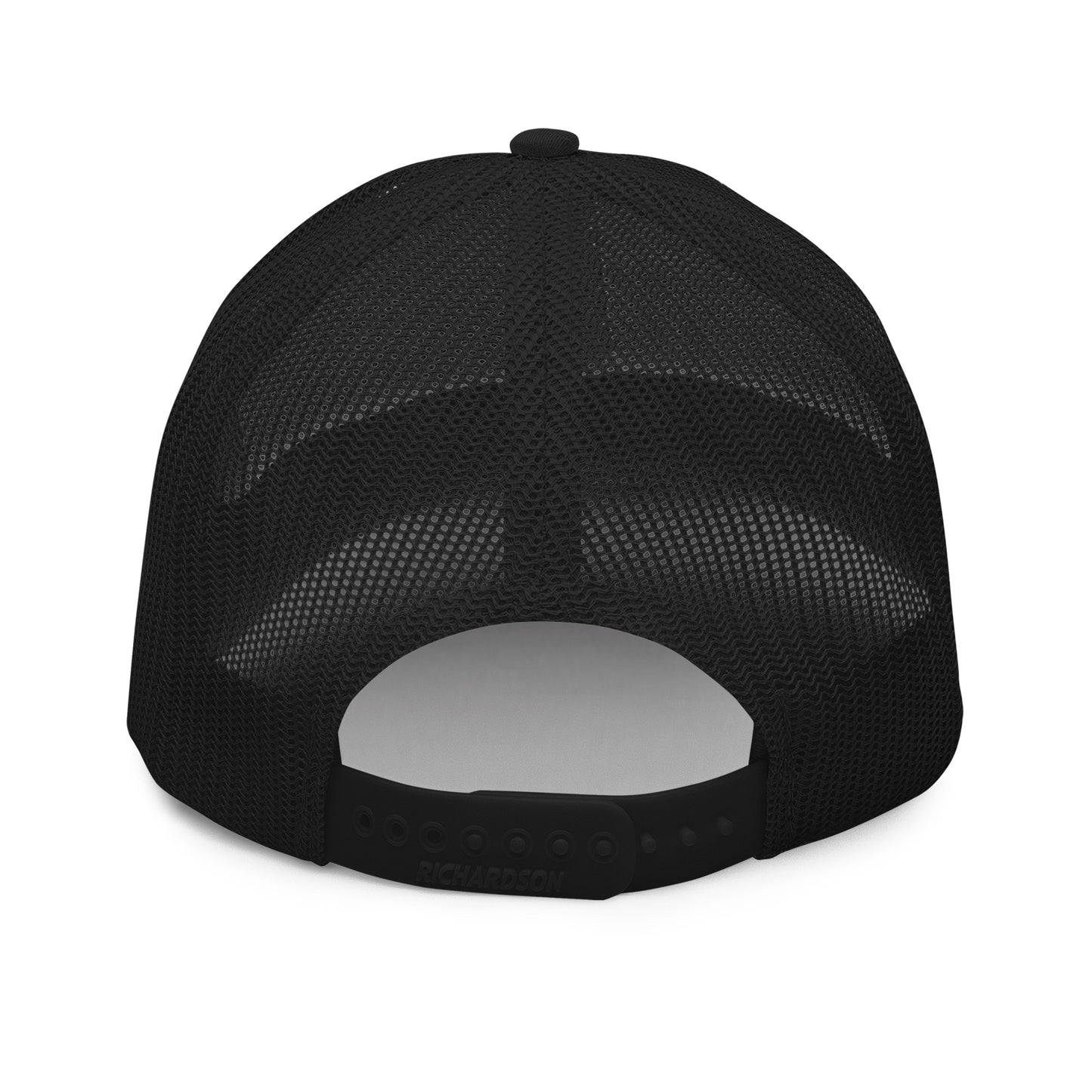 MAINE FLOWS Embroidered Trucker Black