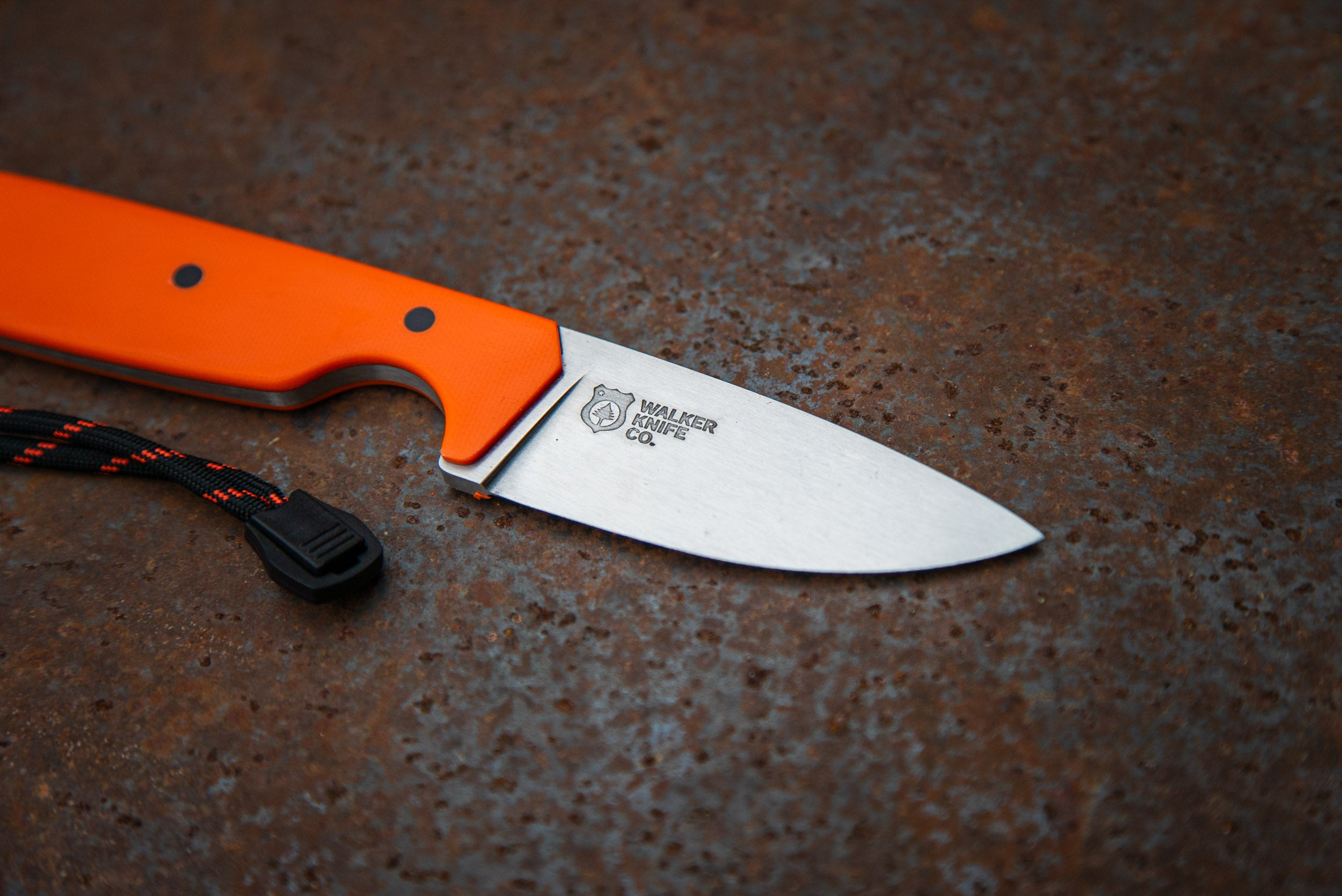 All Weather Tracker - Hand Rubbed Satin - Orange with Green Topo / Orange Kydex