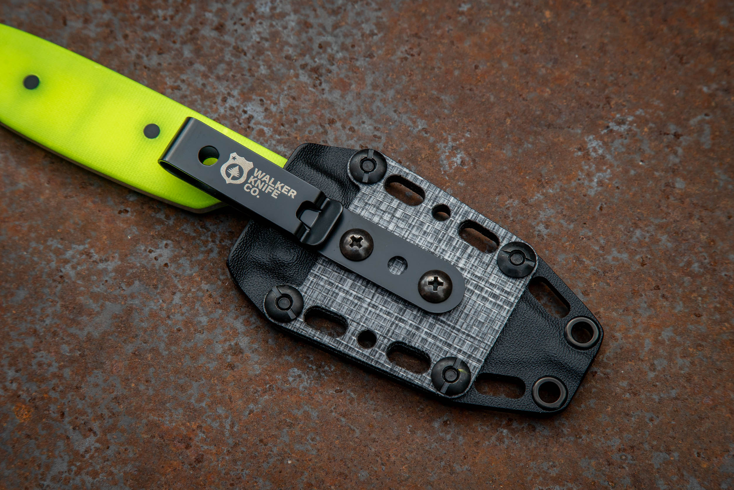 The Ridge Clip - Ultra Light Belt Clip for Kydex Sheath