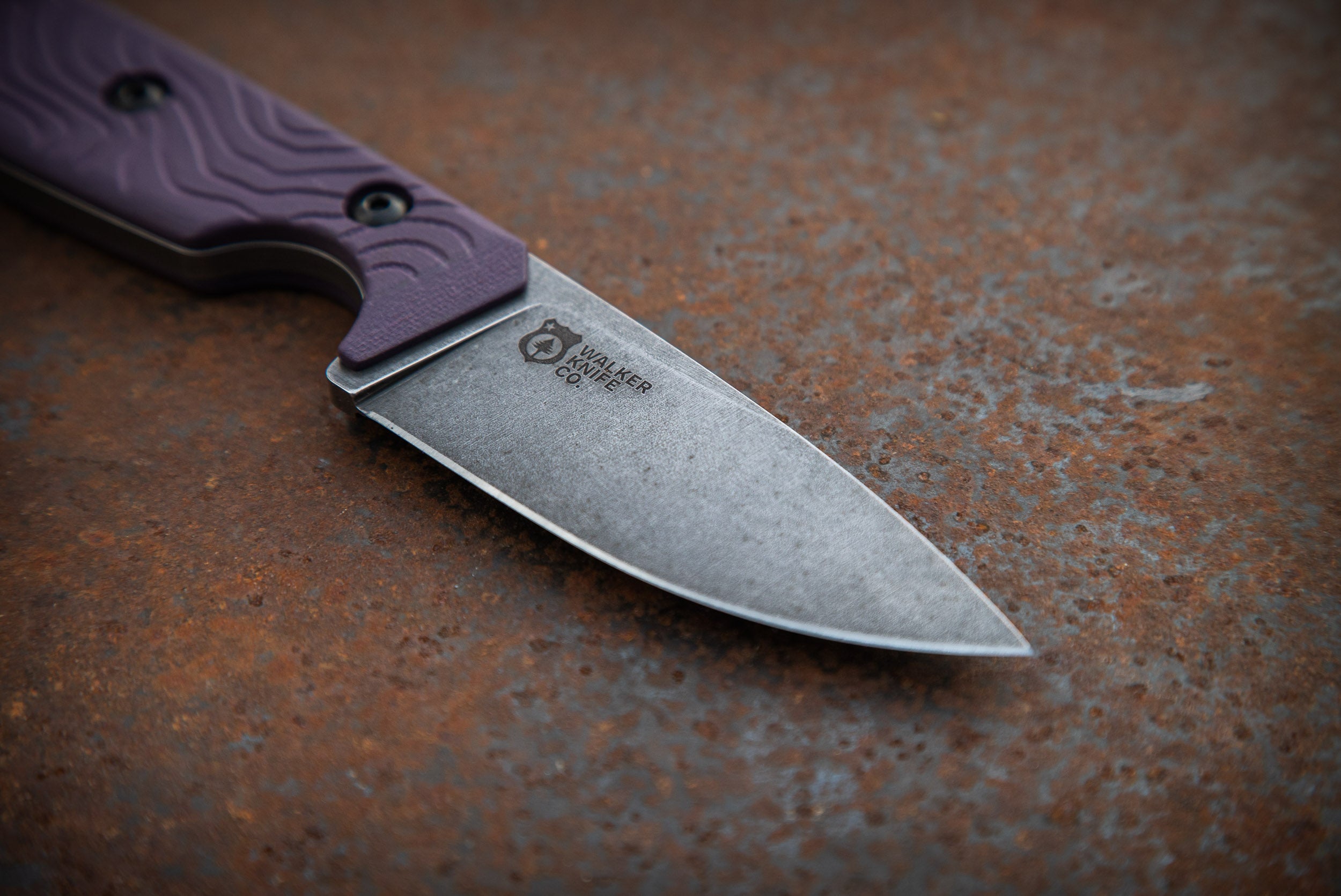 The Wayfinder - Purple w/ Purple Topo Kydex Sheath