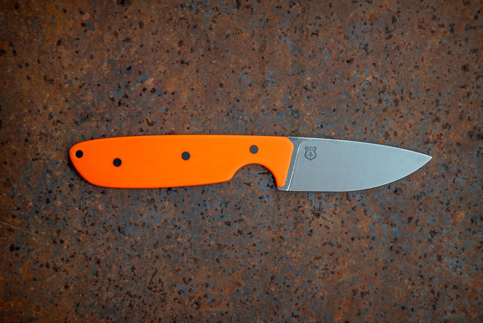 The Tracker - MagnaCut Edition - Hunter Orange w/ OD Green Kydex Sheat