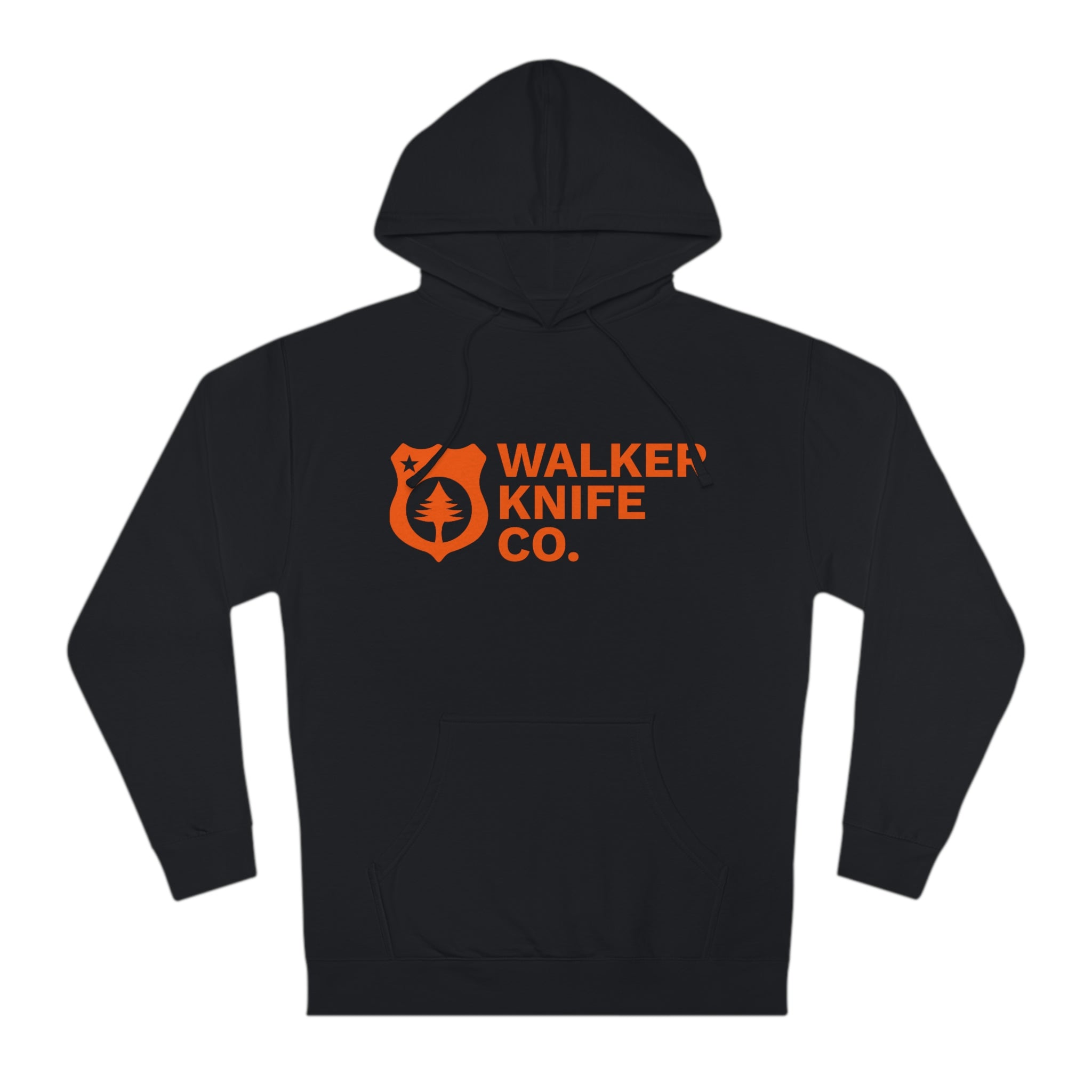 Walker Knife Co. Bold Logo Hoodie Black - Unisex